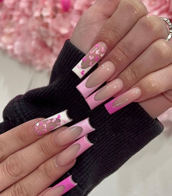 30 Cute Valentine’s Nail Designs in 2023 — Acrylic Square Nails