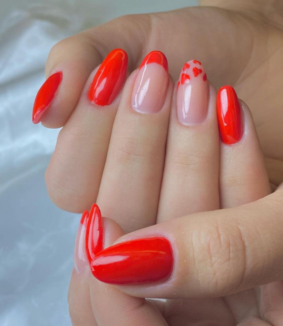 30 Cute Valentine’s Nail Designs in 2023 — Red Heart & Red Nails