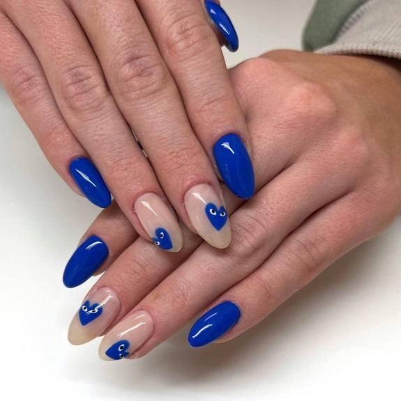 37 Awesome Valentines Nails — Blue Comme Des Gracons Nails