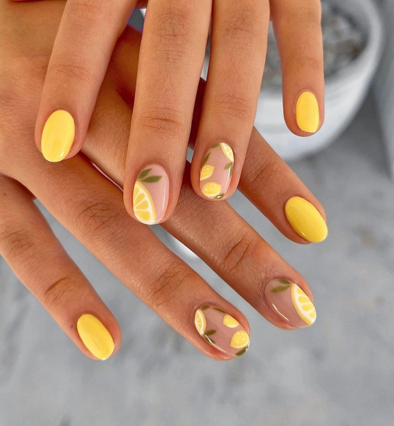 Lemon Nails